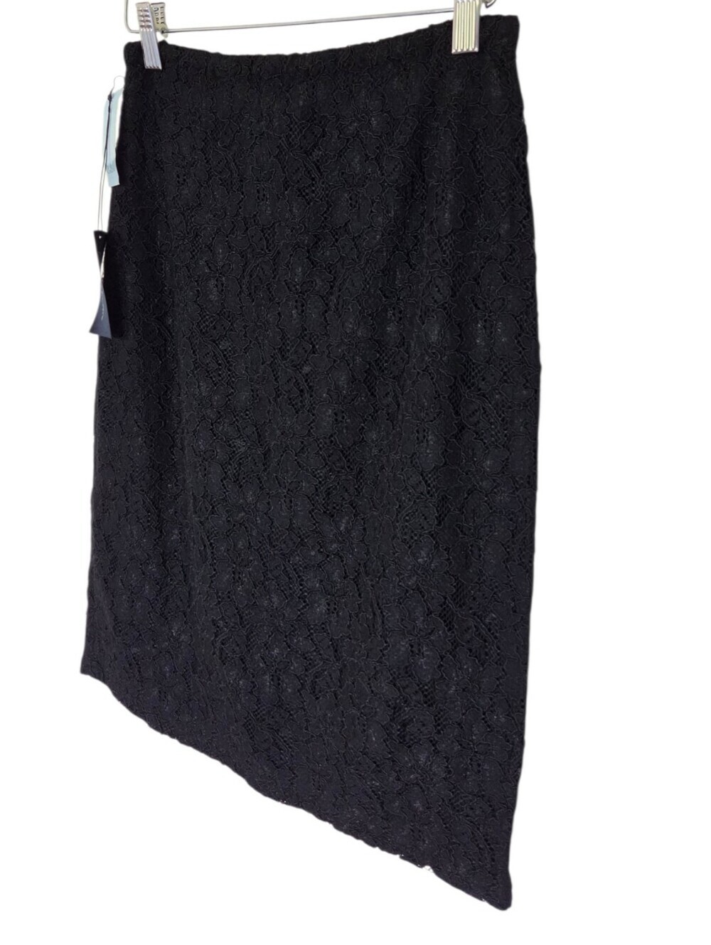Aritzia Babaton Jasper Lace Pencil Skirt Women 6 Black NWT - Picture 4 of 13